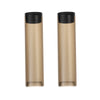 Specialanpassade transportrör för Arizer Solo 3 V2.0-glasrör, tonad plast, 70mm / 110mm längd, 2-pack