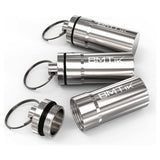 Luktät behållarkapsel, silver, 3-pack