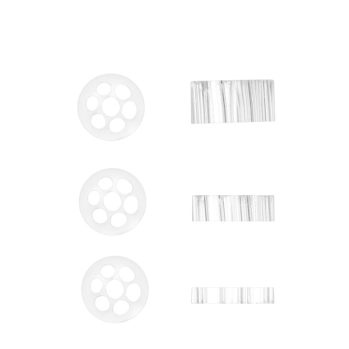 'Anti-Scorch' Glass Spacer Pack (2/3/5mm) för Arizer ArGo SRT