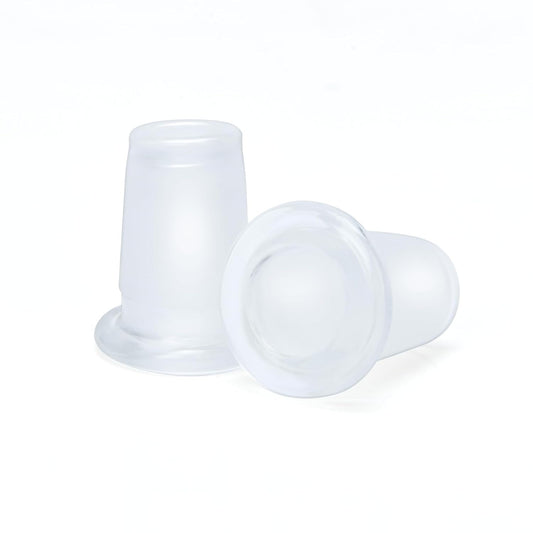 Glasadapter 14/18 med 14mm honöppningen synlig